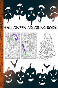 Halloween Coloring Book