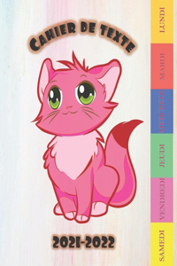 Cahier de texte 2021-2022