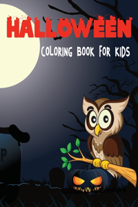 Halloween Coloring Book For Kids