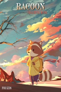 Raccoon Coloring Book For kids