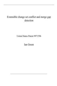 Extensible change set conflict and merge gap detection