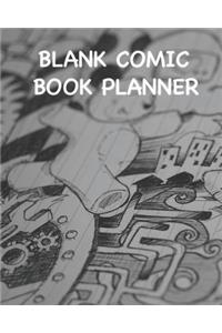 Blank Comic Book Planner