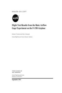 Flight Test Results from the Rake Airflow Gage Experiment on the F-15B Airplane