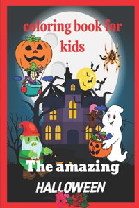 amazing Halloween coloring book for kids