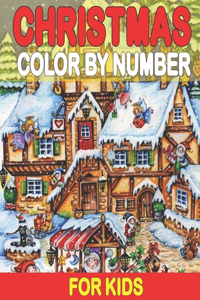 Christmas Color By Number For Kids