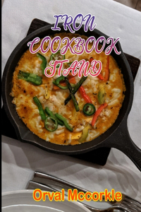 Iron Cookbook Stand