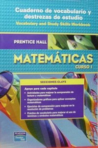 Prentice Hall Math Course 1 Spanish Vocabulary Workbook 2007c