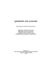 Geometry and Analysis