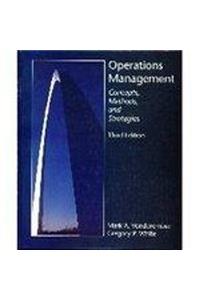 Operations Management: Concepts, Methods and Strategies