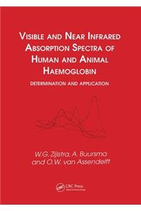 Visible and Near Infrared Absorption Spectra of Human and Animal Haemoglobin determination and application