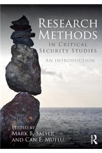 Research Methods in Critical Security Studies