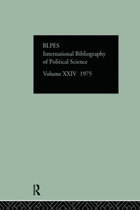 Ibss: Political Science: 1975 Volume 24