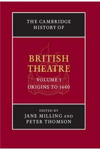 The Cambridge History of British Theatre