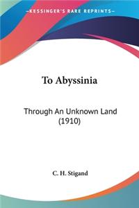 To Abyssinia