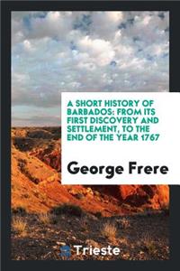 A Short History of Barbados