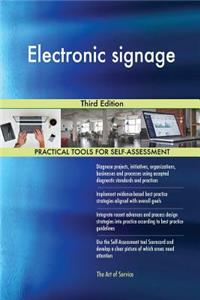Electronic signage Third Edition