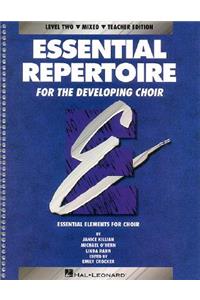 Essential Repertoire Developing Mixed Choir