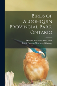 Birds of Algonquin Provincial Park, Ontario