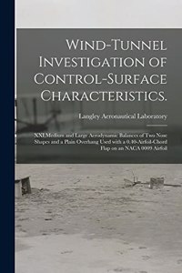 Wind-tunnel Investigation of Control-surface Characteristics.: XXI, Medium and Large Aerodynamic Balances of Two Nose Shapes and a Plain Overhang Used With a 0.40-Airfoil-Chord Flap on an NACA 0009 Airfoil