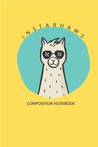 Instarhams Composition Notebook