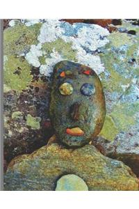 Funny Rock Man Wide-ruled School Composition Lined Notebook