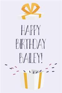 Happy Birthday Bailey