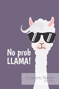 No Prob Llama Academic Planner 2019-2020