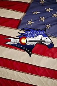 US Navy Submarine USS Colorado (SSN 788) Crest Badge Journal