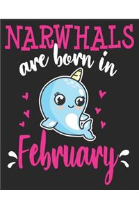 Narwhals Are Born In February