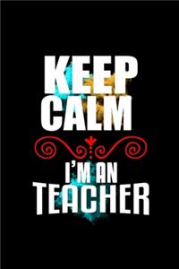 Keep calm. I'm a teacher