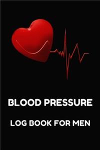 Blood Pressure Log Book For Men