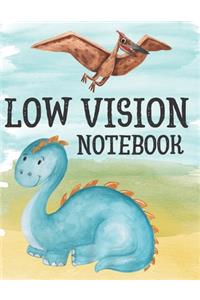 Low Vision Notebook