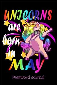 Unicorns Are Born In May Password Journal