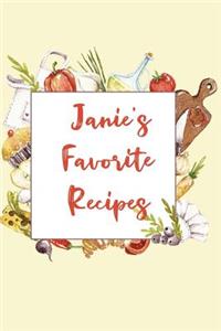 Janie's Favorite Recipes