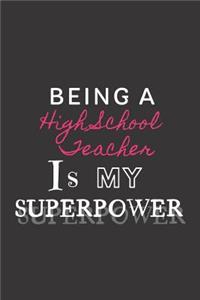 Being a High School Teacher is my Superpower