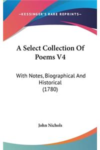 A Select Collection of Poems V4