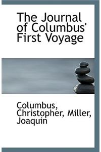 The Journal of Columbus' First Voyage