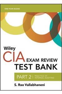 Wiley CIA Test Bank 2019