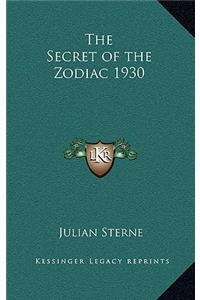 The Secret of the Zodiac 1930