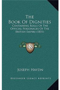 The Book Of Dignities