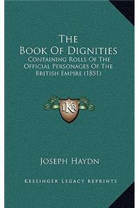 The Book Of Dignities