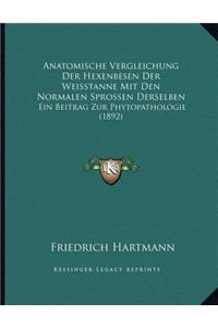 Anatomische Vergleichung Der Hexenbesen Der Weisstanne Mit Den Normalen Sprossen Derselben