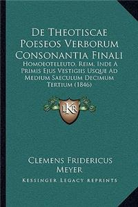De Theotiscae Poeseos Verborum Consonantia Finali