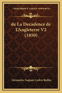 de La Decadence de L'Angleterre V2 (1850)