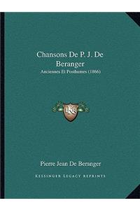 Chansons de P. J. de Beranger