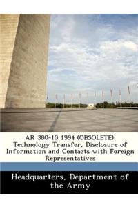 AR 380-10 1994 (Obsolete)