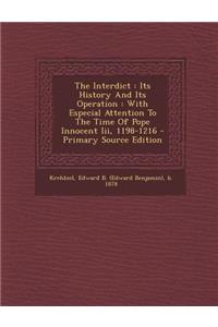 The Interdict