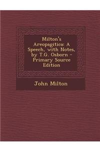 Milton's Areopagitica