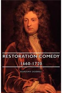 Restoration Comedy 1660-1720