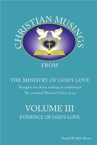 Christian Musings Evidence of God's Grace